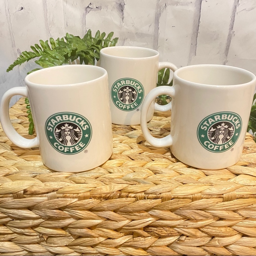 Starbucks set of 3 coffee mugs